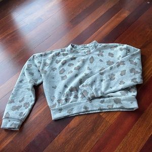 cheetah print o’neil pullover